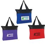 JH3351 Non-Woven Zippered Tote Bag with Custom Imprint